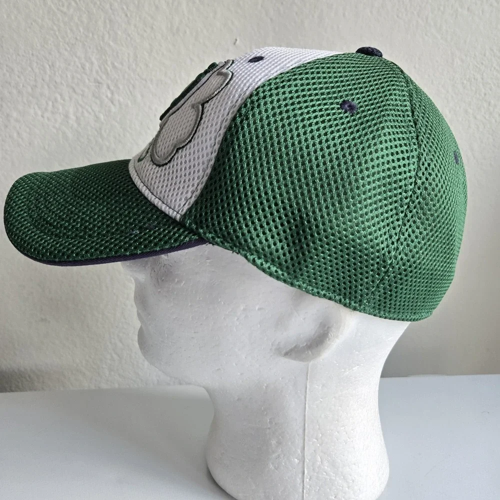 Notre Dame Fighting Irish Top Of The World One Fit Green Flex Hat One‎ Size New